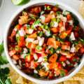 Spice Up Your Sausage Sizzle with Guacamole and Pico de Gallo